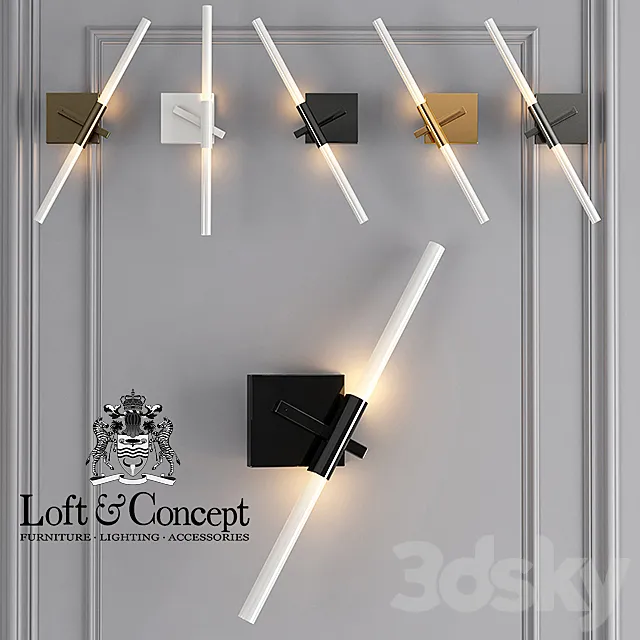 Wall lamp Roll and Hill Agnes Sconce 2 3DModel Wall lamp Roll and Hill Agnes Sconce 2 3DModel