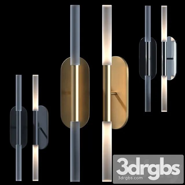 Wall Lamp Rousseau Visual Comfort 3D Model Download