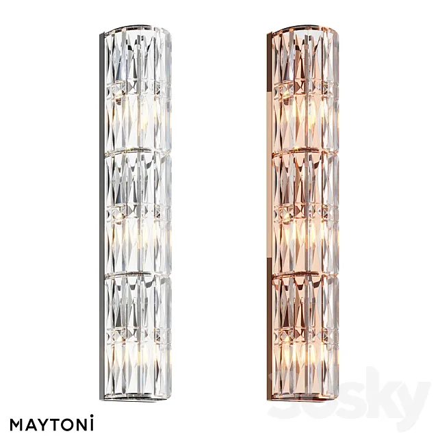Wall lamp (sconce) MOD094WL-03CH MOD094WL-03G 3D Model