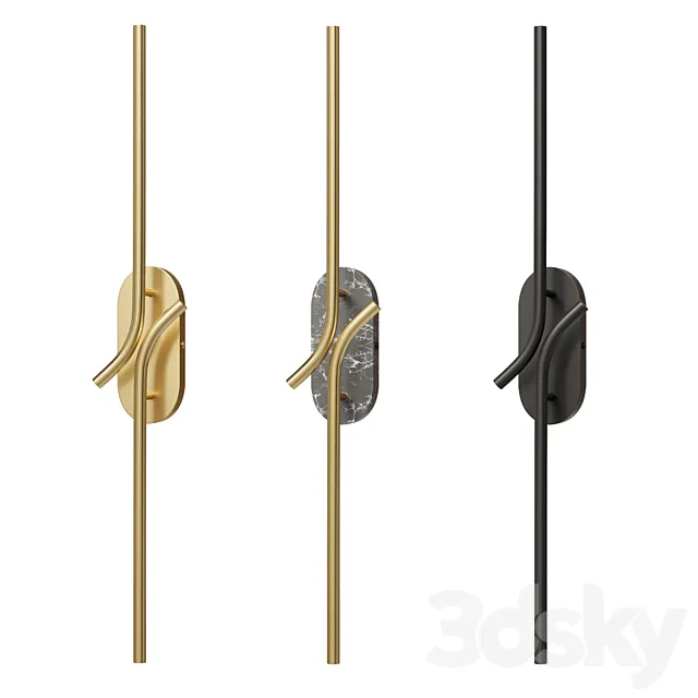 Wall lamp (sconce) Renaissance by maytoni 3D Model