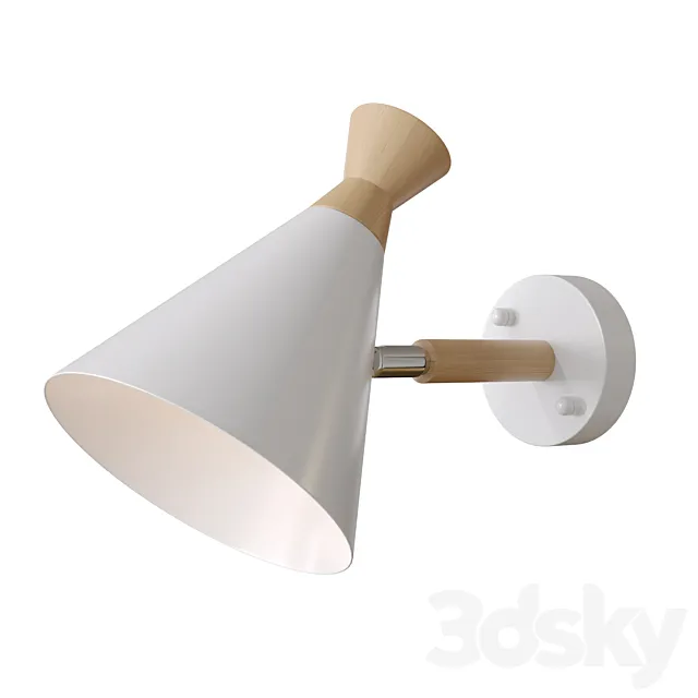Wall lamp (sconce) Rise from Freya-Light 3D Model Wall lamp (sconce) Rise from Freya-Light 3D Model