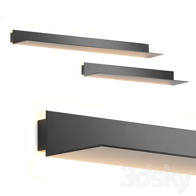 Wall lamp Shelf by Forstlight 3DModel Wall lamp Shelf by Forstlight 3DModel