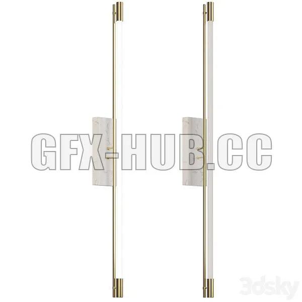 Wall Lamp SLENDER From Artefacto 3D Model Wall Lamp SLENDER From Artefacto 3D Model