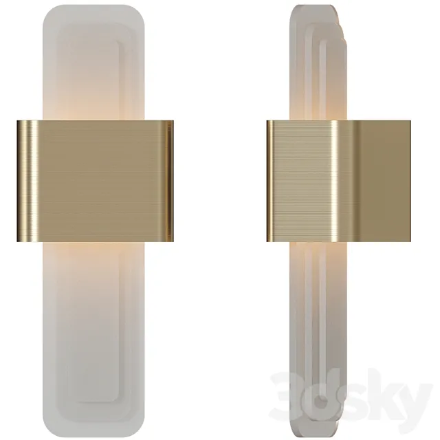 Wall lamp Sloane Corner Design 3D Model Wall lamp Sloane Corner Design 3D Model