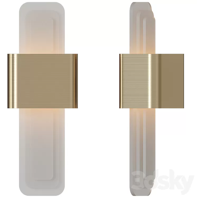 Wall lamp Sloane Corner Design 3D Model Free Download