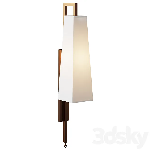 Wall lamp SN011-1-BRS Article: 8151_8996 3D Model Wall lamp SN011-1-BRS Article: 8151_8996 3D Model