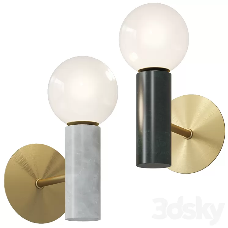 Wall lamp ST Luce Pietra 3D Model Free Download