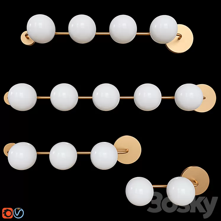 Wall lamp SVALE Lampatron 3D Model Free Download Wall lamp SVALE Lampatron 3D Model Free Download