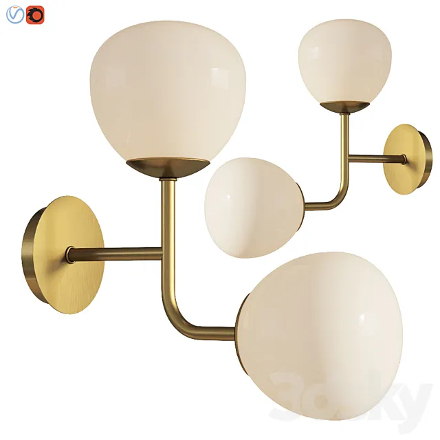Wall Lamp Up & Down Erich Maytoni 3DModel Wall Lamp Up & Down Erich Maytoni 3DModel
