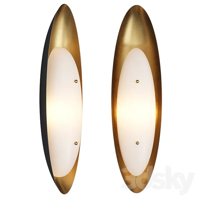 Wall lamp Venova Eichholtz 3D Model Wall lamp Venova Eichholtz 3D Model