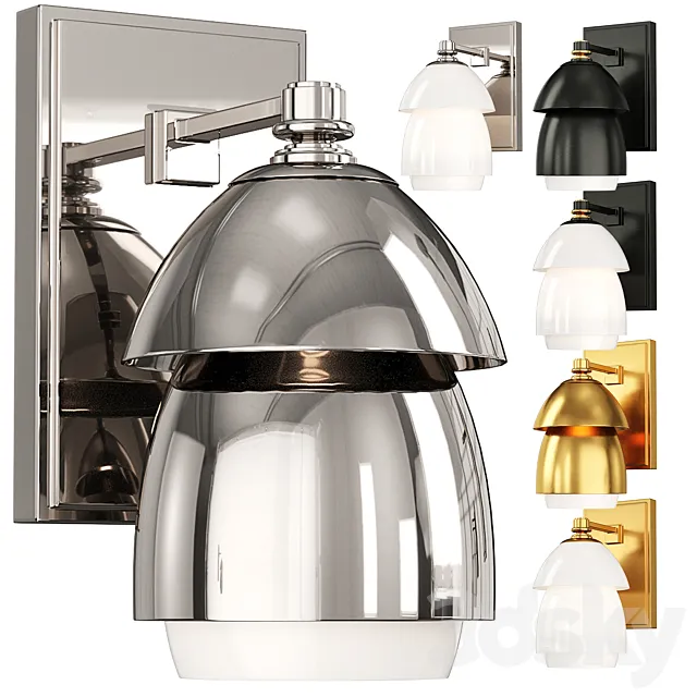 Wall lamp Whitman Small Sconce circalighting 3D Model Wall lamp Whitman Small Sconce circalighting 3D Model