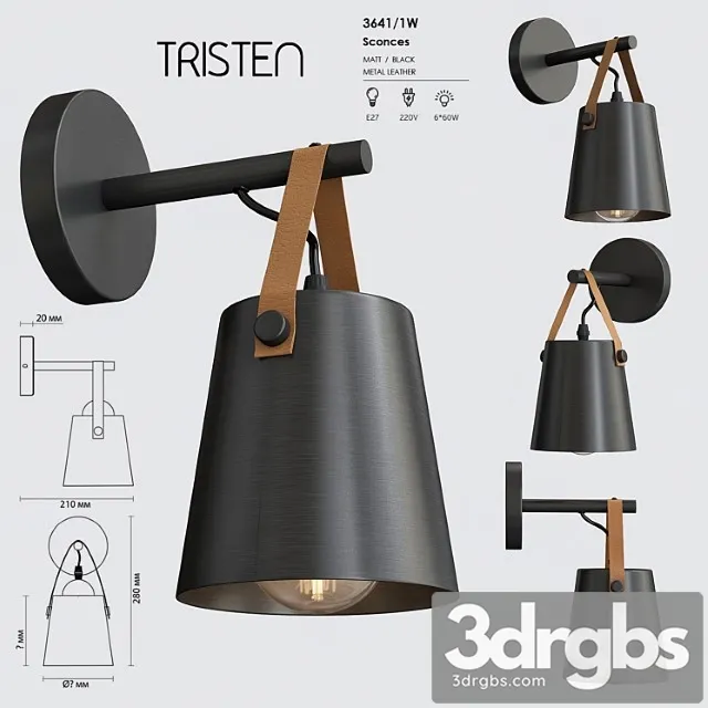 Wall light 1w 2 3D Model Download