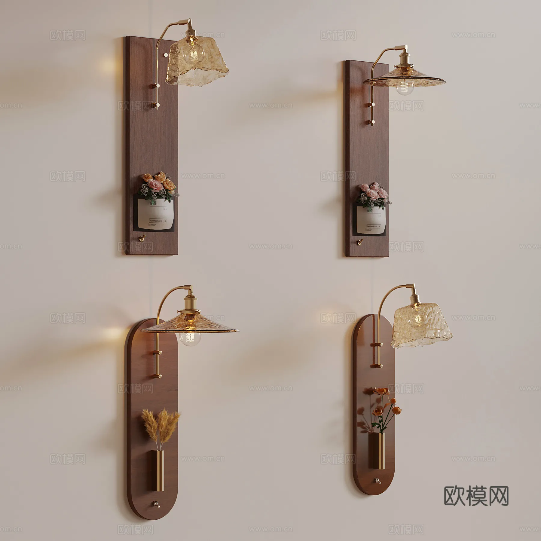 Wall Light 3D Gratis – 007 – VRAY