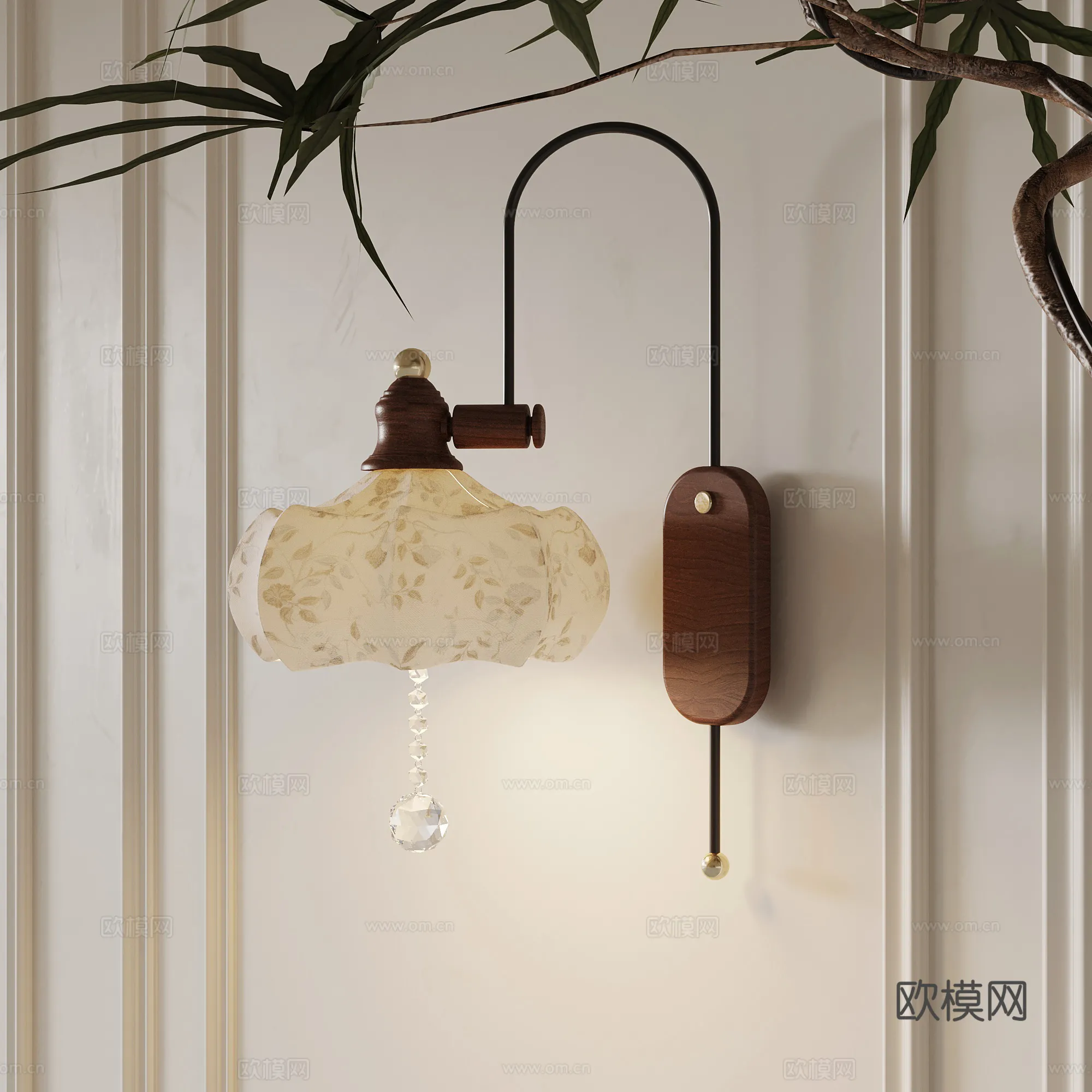 Wall Light 3D Gratis – 009 – VRAY