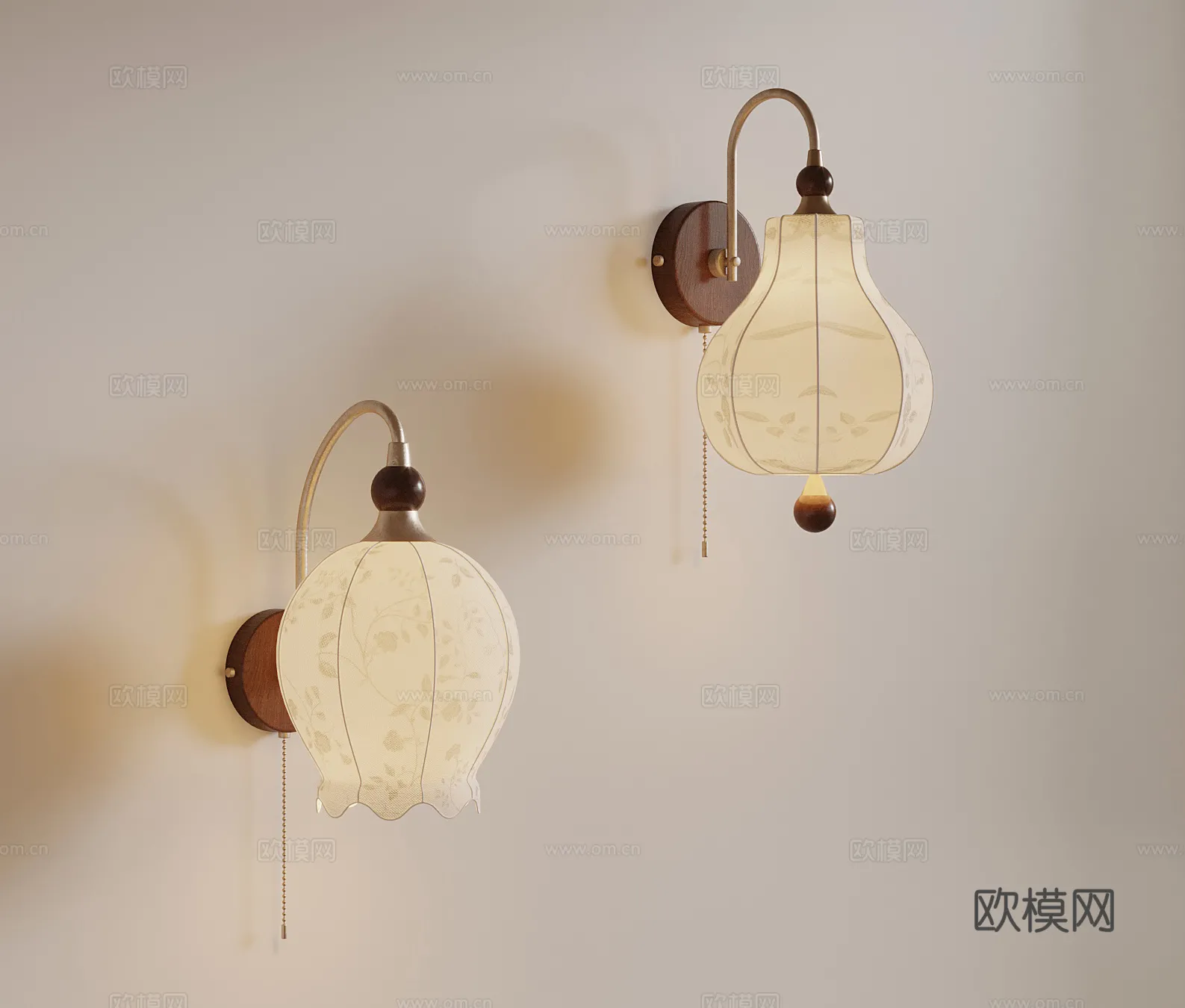 Wall Light 3D Gratis – 011 – VRAY