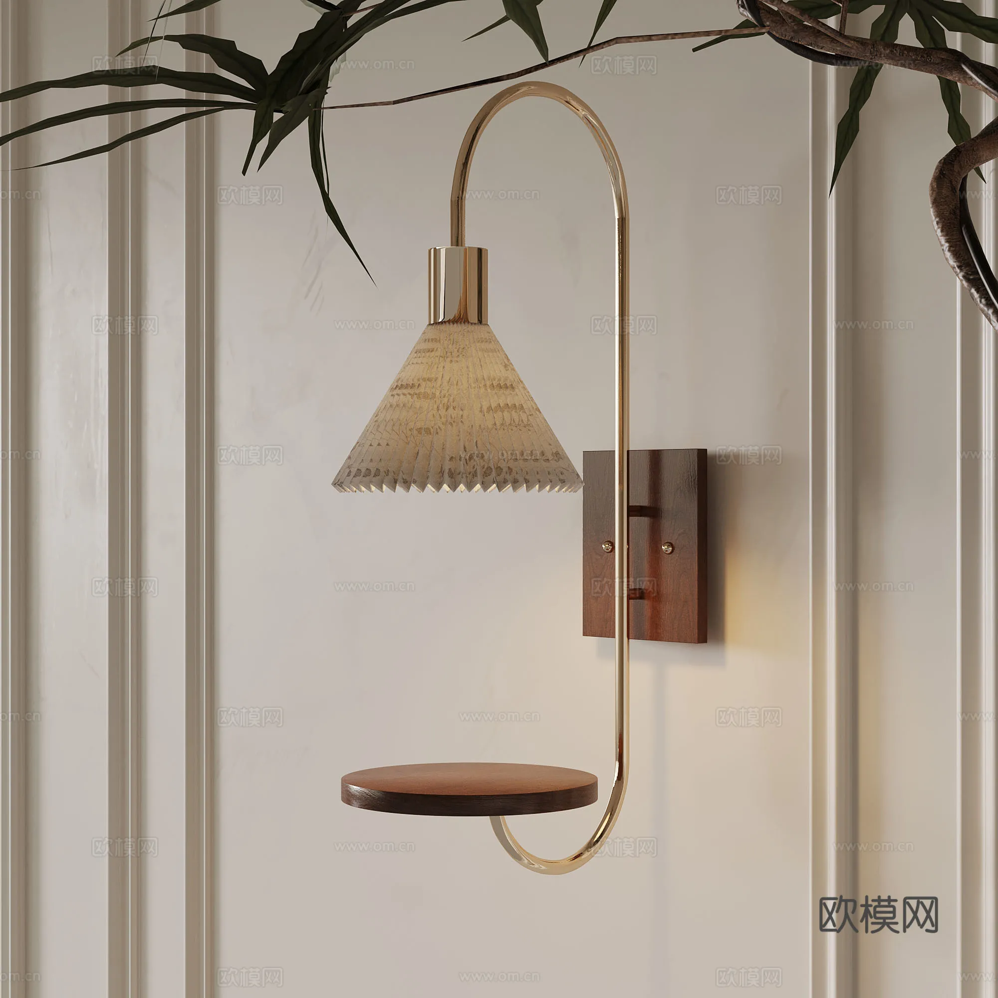 Wall Light 3D Gratis – 012 – VRAY