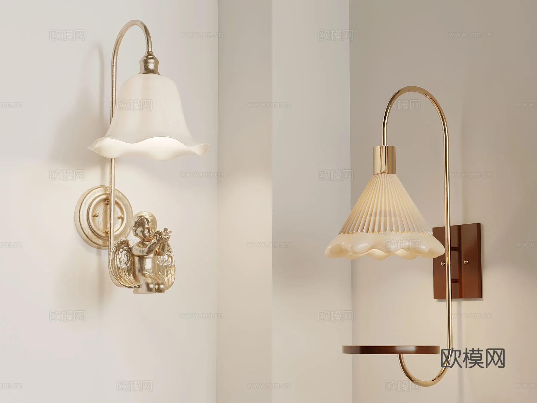 Wall Light 3D Gratis – 013 – VRAY