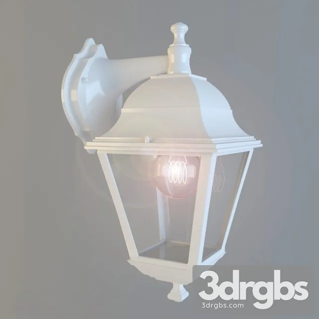 Wall Light Brillian White 3D Model Download
