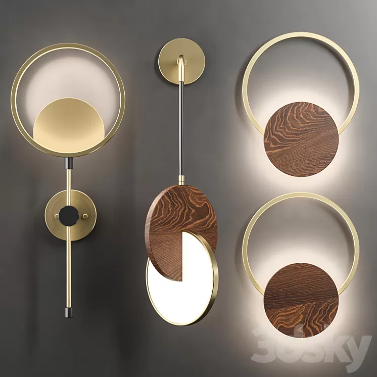Wall light collection \ Lampatron ISSI GLATT RISOR 3D Model Wall light collection \ Lampatron ISSI GLATT RISOR 3D Model