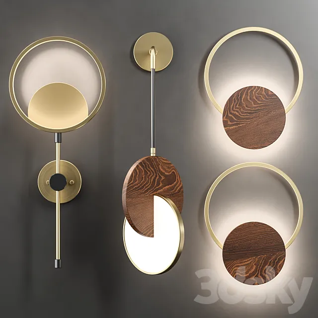 Wall light collection \ Lampatron ISSI GLATT RISOR 3DModel