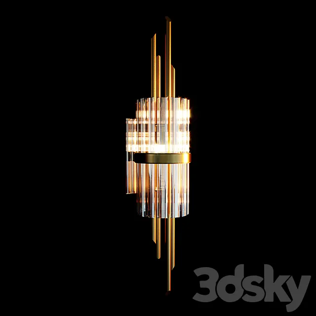Wall light Corbett Symphony 3D Model