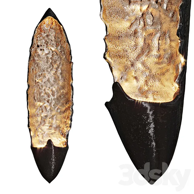 Wall Light ROOK Vetvistore 3D Model Wall Light ROOK Vetvistore 3D Model