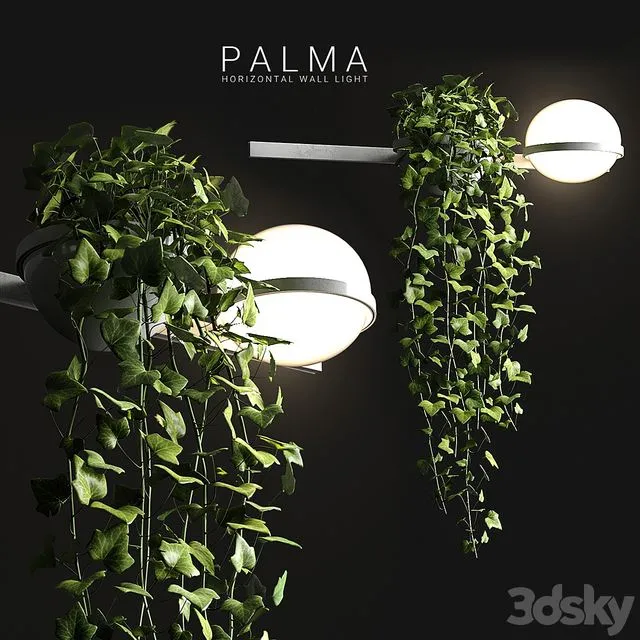 Wall light Vibia Palma 3702 3D Model