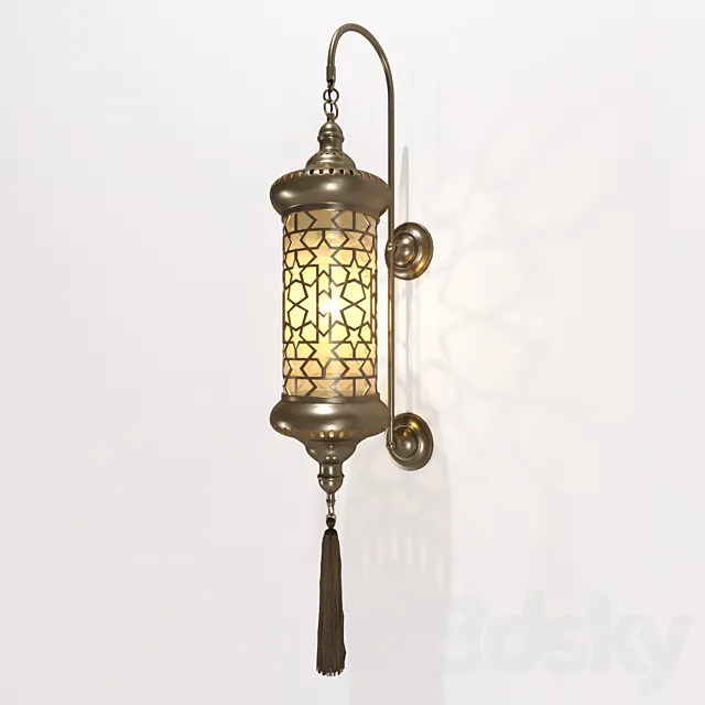 Wall light W_174BG 3D Model