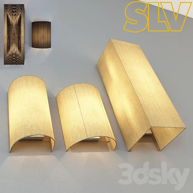 Wall lights 04 3DModel
