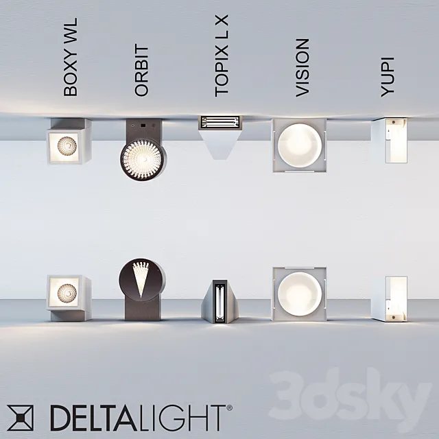 Wall lights 3 3DModel