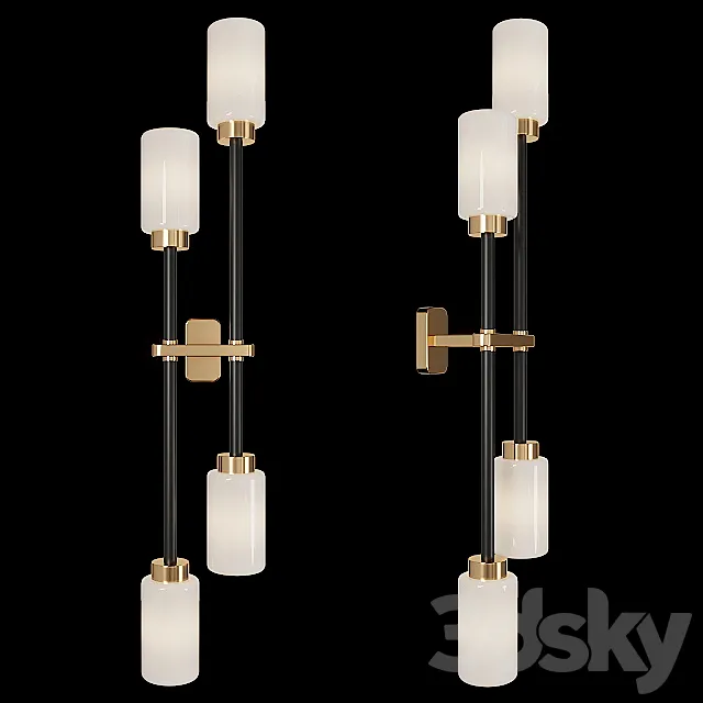 Wall lights Bert Frank Farol 3D Model Wall lights Bert Frank Farol 3D Model