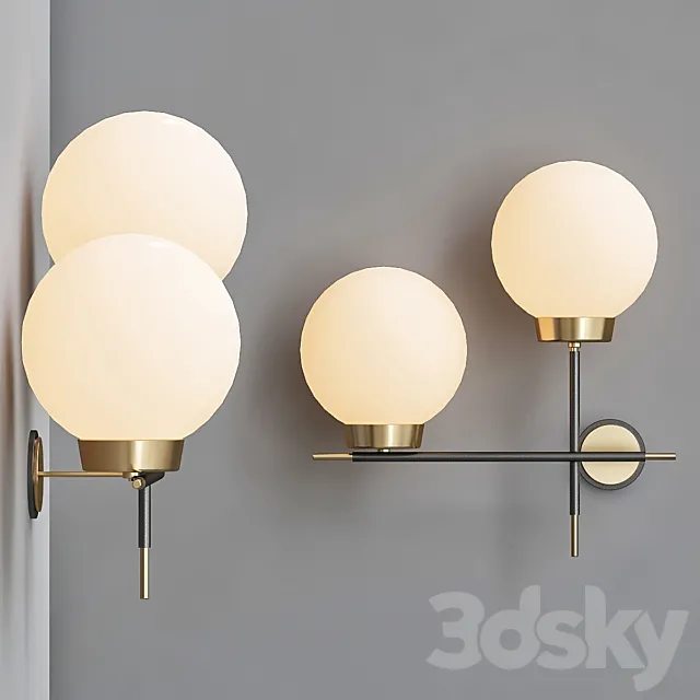 Wall lights_5 3D Model