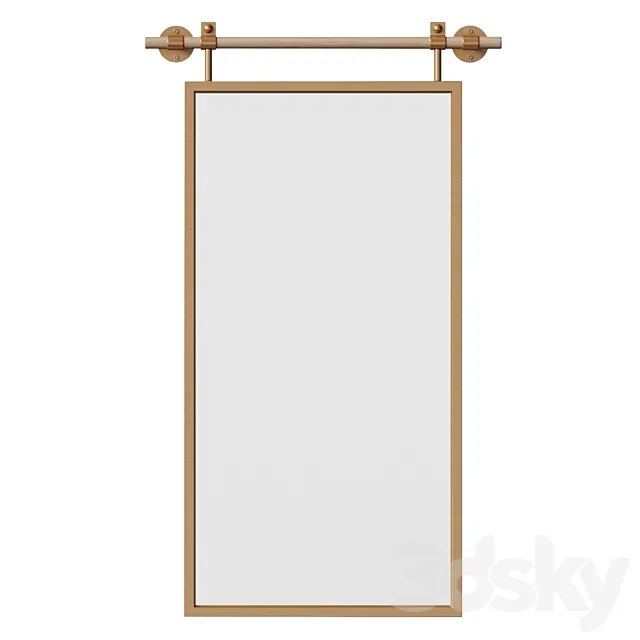 Wall Mirror by Pottery Barn 3D Model
