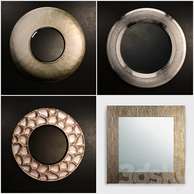 Wall mirror (Collection ?4) 3DModel Wall mirror (Collection ?4) 3DModel