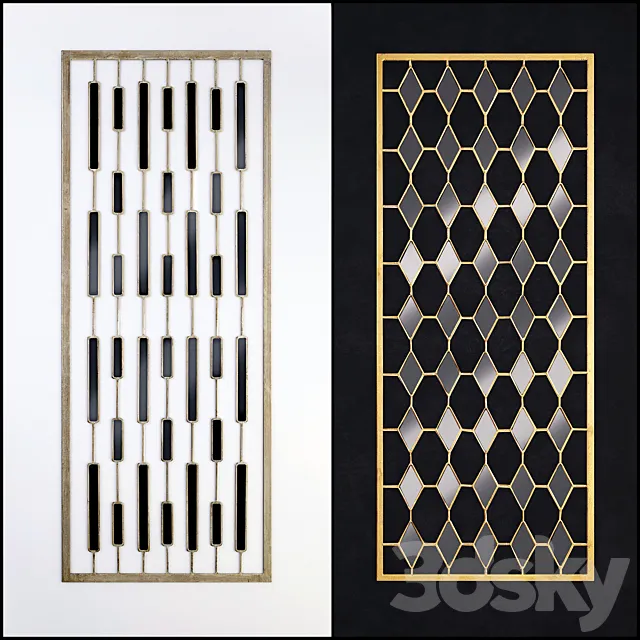 Wall mirror (Collection ?8) 3DModel