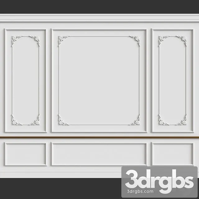 Wall Molding 3D Model Download Wall Molding 3D Model Download