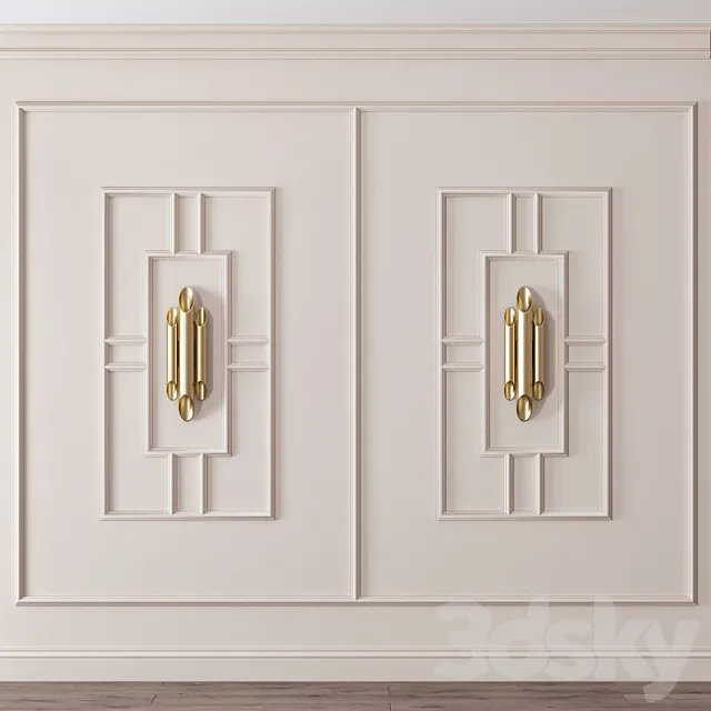 Wall molding 3DModel Wall molding 3DModel