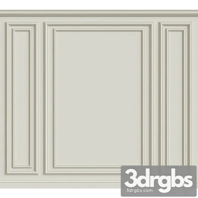 Wall Moulding 42 3D Model Download Wall Moulding 42 3D Model Download