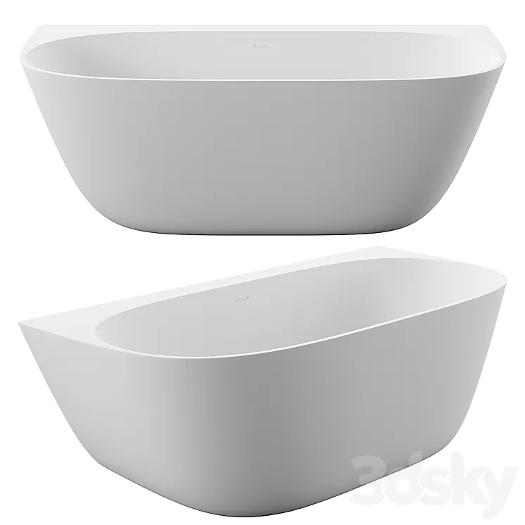 Wall-mounted bathtub Salini SOFIA WALL 3D Model Free Download Wall-mounted bathtub Salini SOFIA WALL 3D Model Free Download