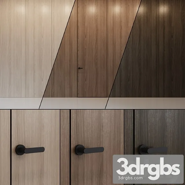 Wall Panel 01 3D Model Download