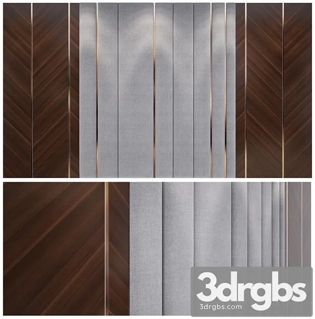 Wall panel 01_3 3D Model Download