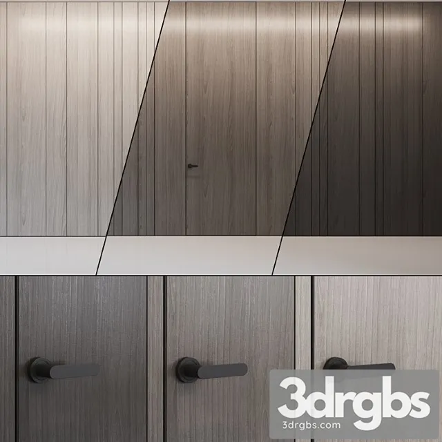 Wall Panel 05 Muzafarov Collection 3D Model Download