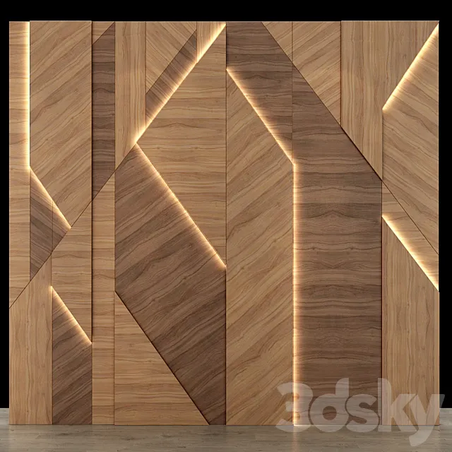 Wall Panel 06 3D Model