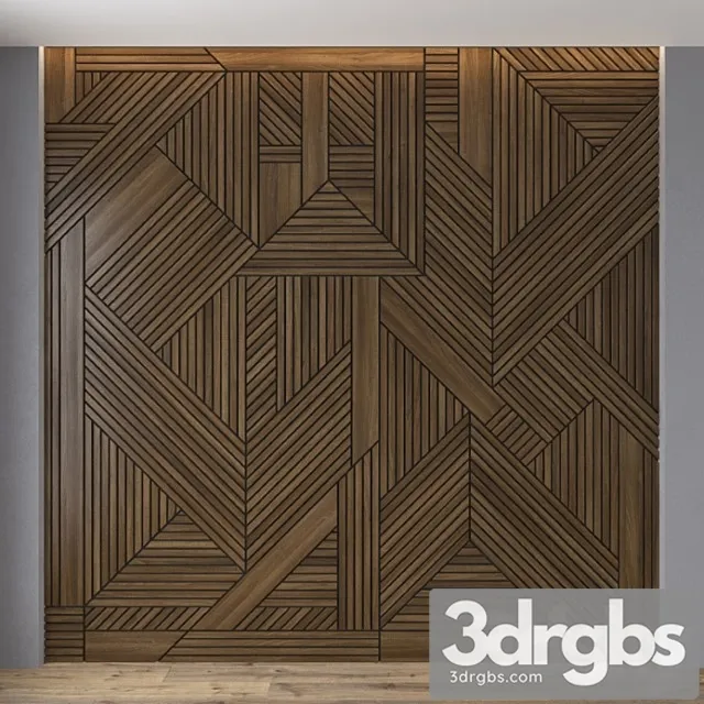 Wall Panel 06 3D Model Download