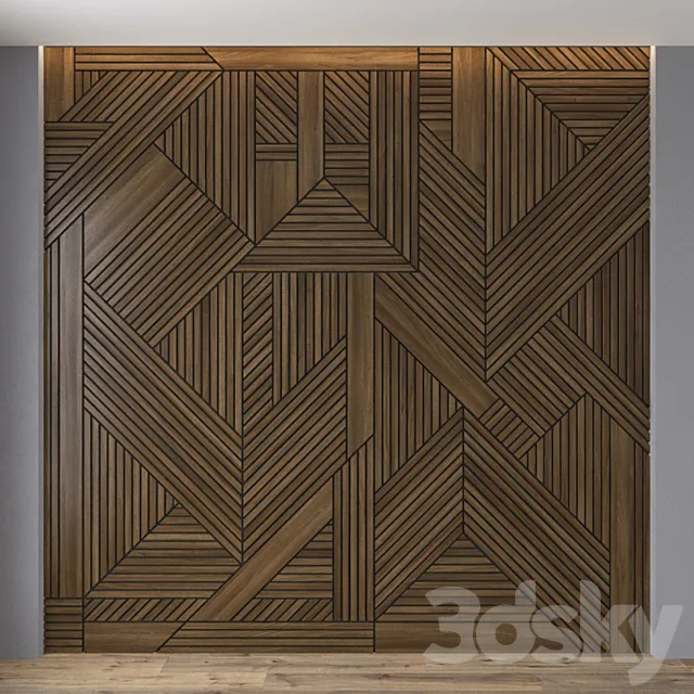 Wall panel 06 3D Model