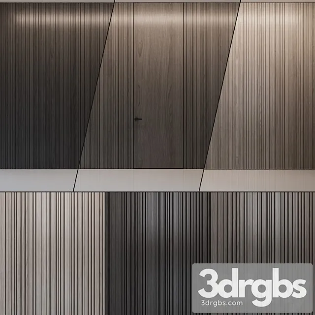 Wall Panel 06 Muzafarov Collection 3D Model Download