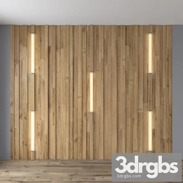 Wall panel 08 3D Model Download