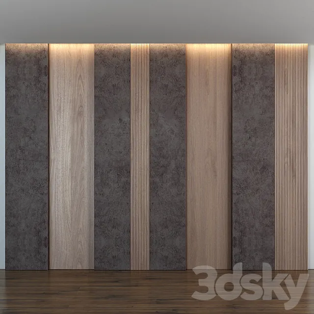 Wall Panel 10 3D Model Wall Panel 10 3D Model