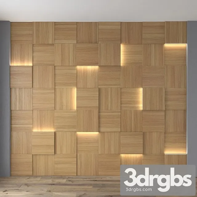 Wall panel 10_2 3D Model Download