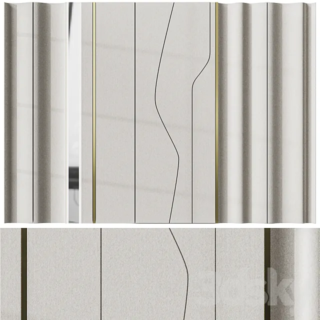 Wall panel 14 3D Model